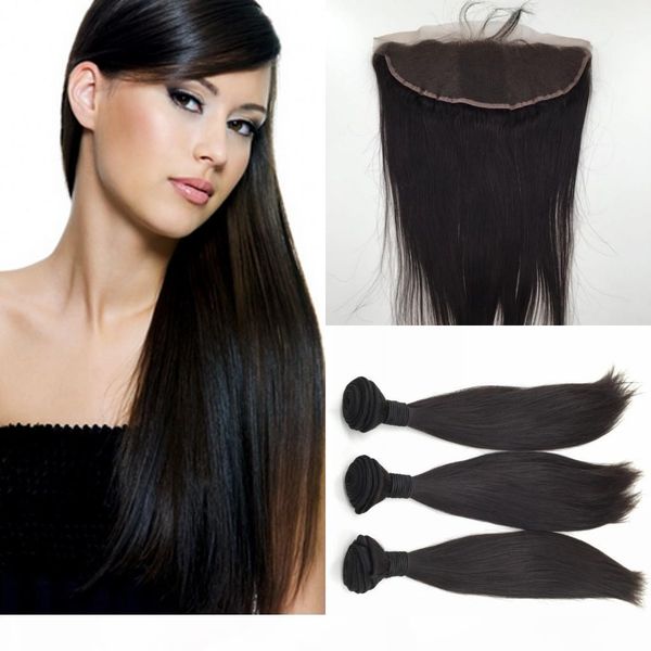 13*4 lace frontal closure 8a grade peruvian virgin hair straight 3 bundles peruvian with frontal closure 100% human hair, Black
13*4 lace frontal closure 8a grade peruvian virgin hair straight 3 bundles peruvian with frontal closure 100% human hair, Black