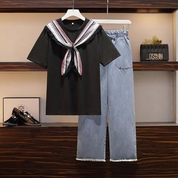women casual temperament large size sets summer loose short-sleeved t shirt trousers casual suit two piece set pants female, Gray
women casual temperament large size sets summer loose short-sleeved t shirt trousers casual suit two piece set pants female, Gray
