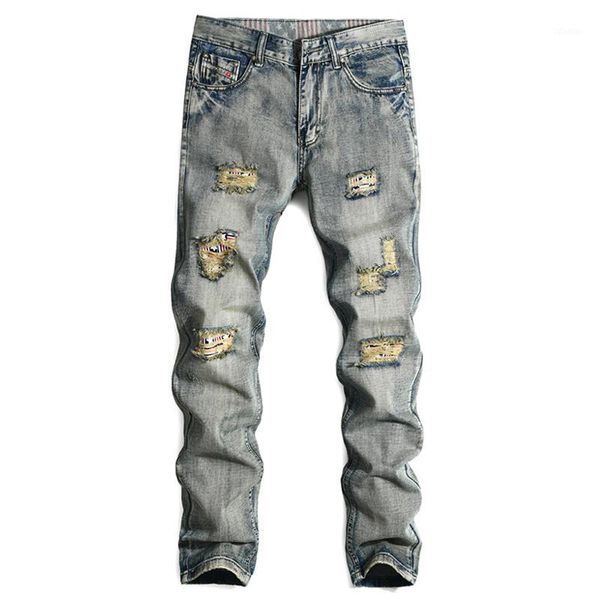 men's jeans europe and the united states men's shoes small size 28 beggars straight slim pants large 381, Blue
men's jeans europe and the united states men's shoes small size 28 beggars straight slim pants large 381, Blue