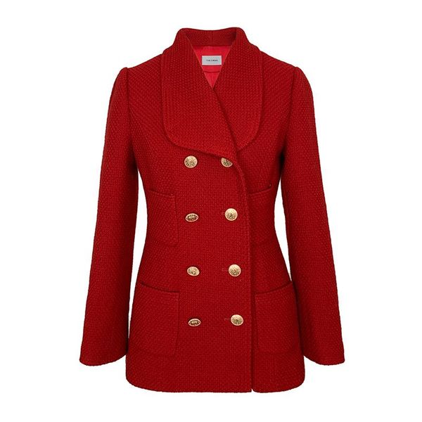 women's wool & blends brand fashion women high luxury winter ladies elegant wine red slim fit woolen jacket coat, Black
women's wool & blends brand fashion women high luxury winter ladies elegant wine red slim fit woolen jacket coat, Black