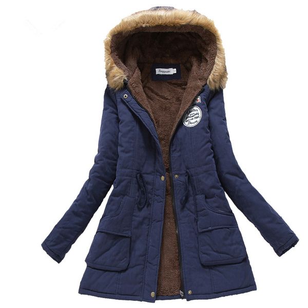 2021 new winter thicken warm coat female autumn hooded cotton fur basic jacket women outerwear slim long ladies chaqueta mavt, Black;brown
2021 new winter thicken warm coat female autumn hooded cotton fur basic jacket women outerwear slim long ladies chaqueta mavt, Black;brown