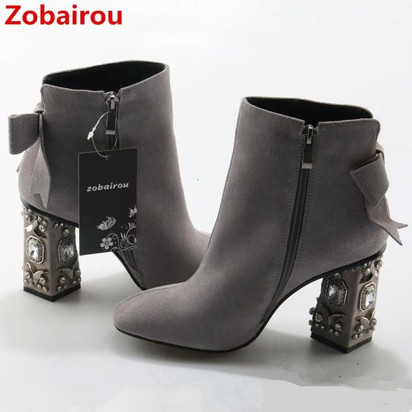 boots zobairou 2021 botas feminina ankle suede leather chunky high heels punk shoes woman rhinestone big size stocking booties, Black
boots zobairou 2021 botas feminina ankle suede leather chunky high heels punk shoes woman rhinestone big size stocking booties, Black