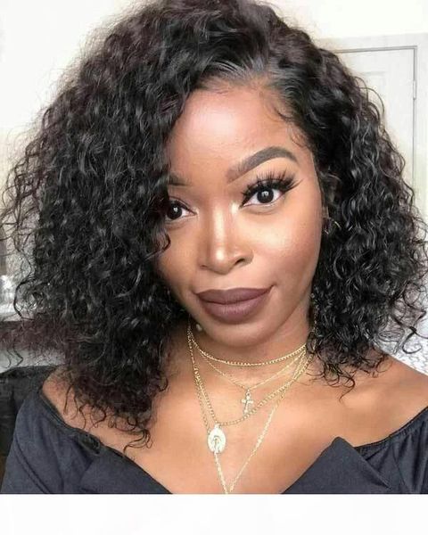 peruvian virgin lace front wigs bob style human hair wig 13x4 size deep wave kinky curly natural color bob lace front wig, Black;brown
peruvian virgin lace front wigs bob style human hair wig 13x4 size deep wave kinky curly natural color bob lace front wig, Black;brown