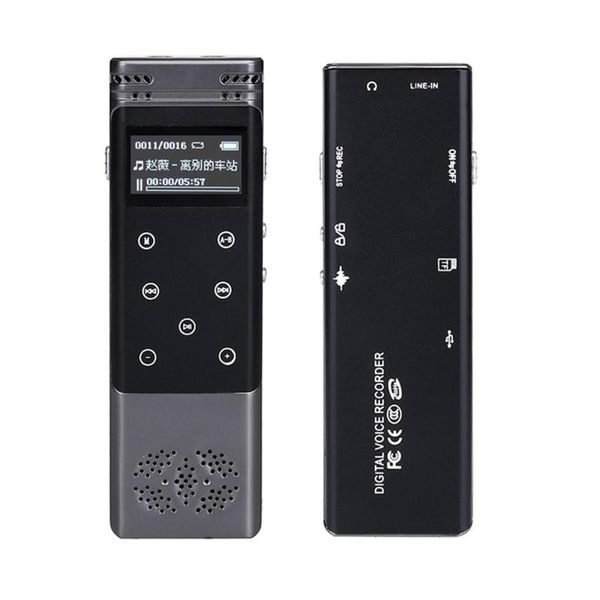 8g intelligent noise reduction mini digital voice recorder mp3 media player recording pen for business conference
8g intelligent noise reduction mini digital voice recorder mp3 media player recording pen for business conference