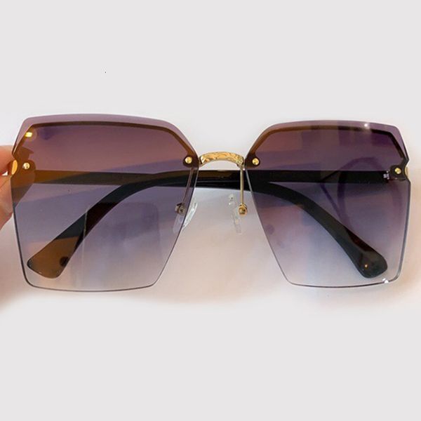 designer women shades lcivq gradient oversized square luxury sunglasses uv400 2020 female brand rimless men sun glasses ooubi, White;black
designer women shades lcivq gradient oversized square luxury sunglasses uv400 2020 female brand rimless men sun glasses ooubi, White;black