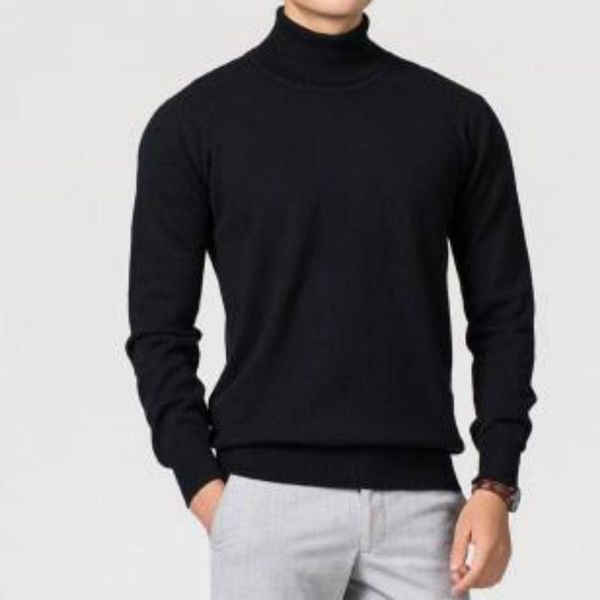men winter fall turtleneck cashmere long sleeves sweater autumn clothes fashion classic knitwear warmth solid pullover sweaters1, White;black
men winter fall turtleneck cashmere long sleeves sweater autumn clothes fashion classic knitwear warmth solid pullover sweaters1, White;black