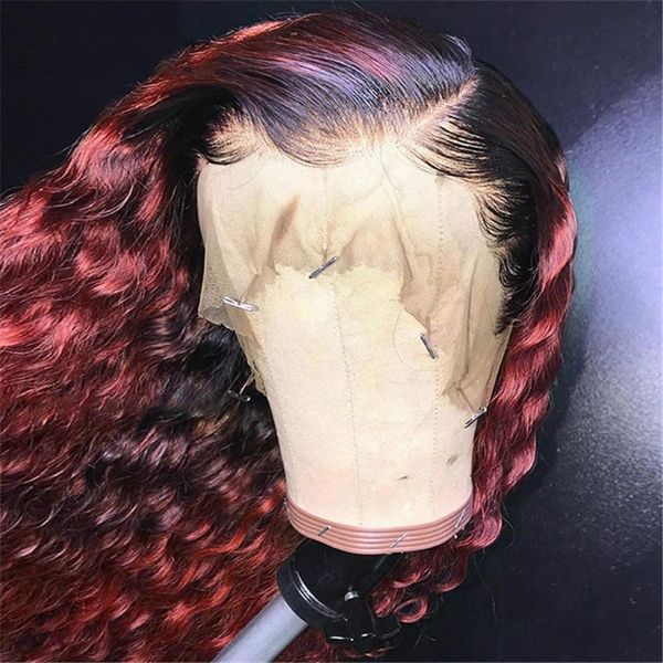 ombre 99j lace front wig human hair burgundy colored human hair curly wigs brazilian lace closure wigs remy for women, Black;brown
ombre 99j lace front wig human hair burgundy colored human hair curly wigs brazilian lace closure wigs remy for women, Black;brown