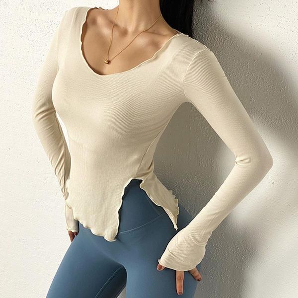 yoga outfits salspor women shirts sport longsleeve split solid quick dry trainning running tank sportwear female1, White;red
yoga outfits salspor women shirts sport longsleeve split solid quick dry trainning running tank sportwear female1, White;red