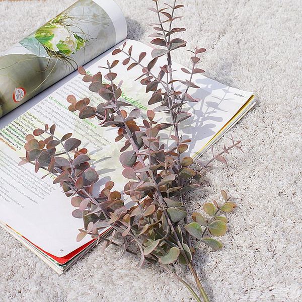 decorative flowers & wreaths long branch 3 fork eucalyptus ornamental flowerpot artificial plants fake leaf scrapbookvases for home decor1
decorative flowers & wreaths long branch 3 fork eucalyptus ornamental flowerpot artificial plants fake leaf scrapbookvases for home decor1