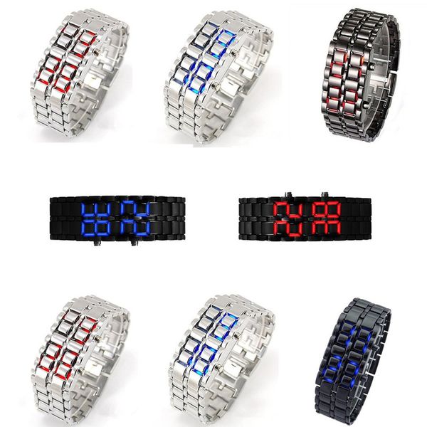 style iron watch style mens and womens bracelets digital samurai metal stainless steel wrist watch led wrist wristwatchs gift fash, Slivery;brown
style iron watch style mens and womens bracelets digital samurai metal stainless steel wrist watch led wrist wristwatchs gift fash, Slivery;brown
