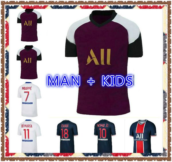 mbappe icardi verratti di maria soccer jersey 20 21 maillots de football shirt 2020 2021 men + kids kit sets enfants maillot de foot third, Black;yellow
mbappe icardi verratti di maria soccer jersey 20 21 maillots de football shirt 2020 2021 men + kids kit sets enfants maillot de foot third, Black;yellow