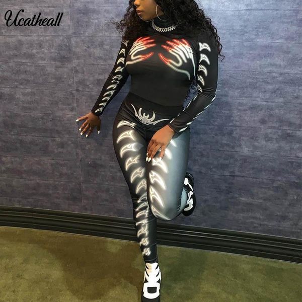 new women autumn two piece set tracksuit long sleeve crop print elastic waist pants skinny slim outfit, Gray
new women autumn two piece set tracksuit long sleeve crop print elastic waist pants skinny slim outfit, Gray