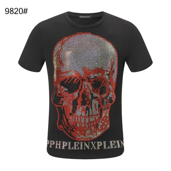 summer quality men's stylist t shirt bone men's and women's black short-sleeved pp t shirt size m-3xl 30, White;black
summer quality men's stylist t shirt bone men's and women's black short-sleeved pp t shirt size m-3xl 30, White;black