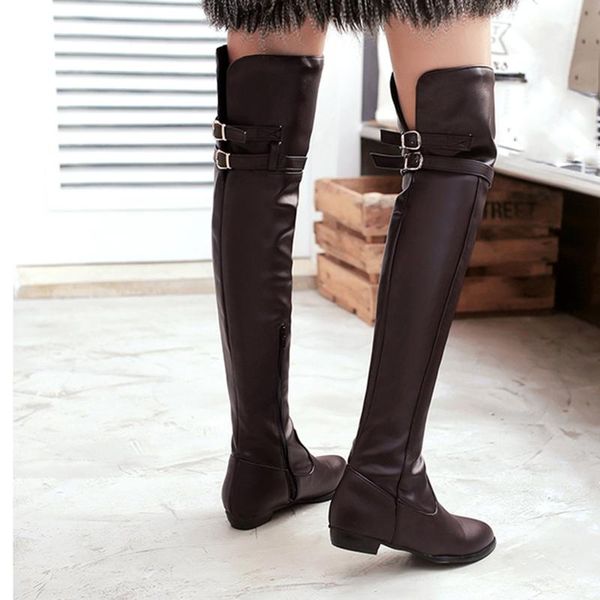 shoes women boots high heel winter and autumn women buckle retro knight boots buckle high belt long tube knight boots#, Black
shoes women boots high heel winter and autumn women buckle retro knight boots buckle high belt long tube knight boots#, Black