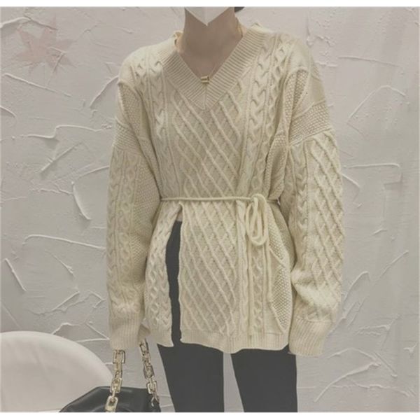 2021 new women's oversized mesh sweaters solid shirts low-necked v argyle torsion pattern split hem loose knitting winter 53mc, White;black
2021 new women's oversized mesh sweaters solid shirts low-necked v argyle torsion pattern split hem loose knitting winter 53mc, White;black