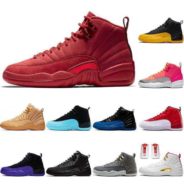 new jumpman 12s basketball shoes for men reverse taxi indigo flu game dark grey mens boys trainers sports sneakers fashion runners 36-45, White;red
new jumpman 12s basketball shoes for men reverse taxi indigo flu game dark grey mens boys trainers sports sneakers fashion runners 36-45, White;red