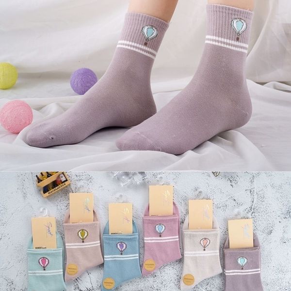 rrzce breathable spring and autumn new cartoon pattern socks mid-tube cotton and sockssports casual socks women's 2020 cotton women, Black 
rrzce breathable spring and autumn new cartoon pattern socks mid-tube cotton and sockssports casual socks women's 2020 cotton women, Black