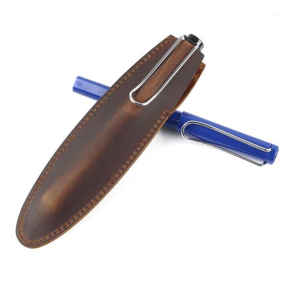 handnote protective pen pouch bag for fountain / ballpoint pen genuine leather handmade pencil case school stationery products1
handnote protective pen pouch bag for fountain / ballpoint pen genuine leather handmade pencil case school stationery products1