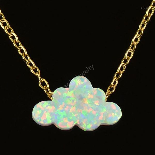 chokers fashion simple 7.3*12mm white opal cloud necklace stelring sliver jewelry gifts for girl women1, Golden;silver
chokers fashion simple 7.3*12mm white opal cloud necklace stelring sliver jewelry gifts for girl women1, Golden;silver