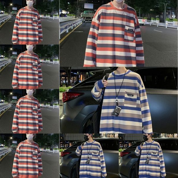 xno4c 2020 новый полосатый свитер мужской свободный круглый top sweaterneck sweatercoat топ осень простой шик пальто мужская рубашка база zi, Black
xno4c 2020 новый полосатый свитер мужской свободный круглый top sweaterneck sweatercoat топ осень простой шик пальто мужская рубашка база zi, Black