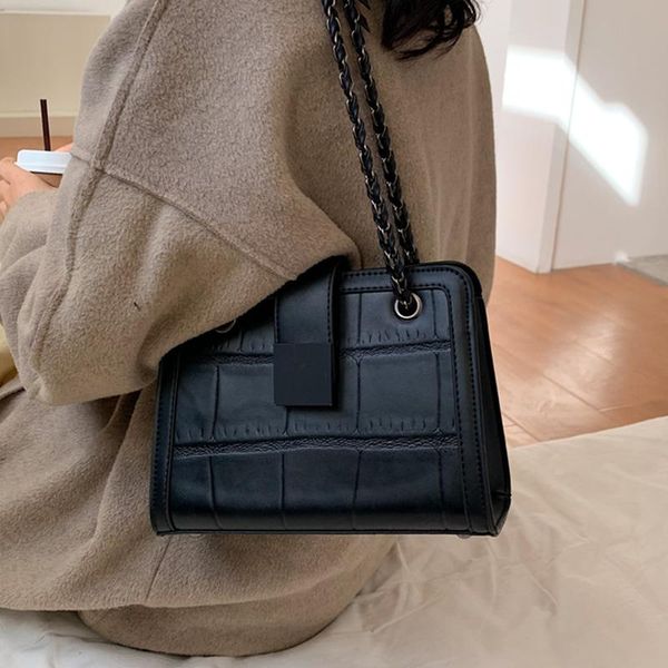 shoulder bags black women's bag stone pattern female all-match pu leather cross body lady vintage chain handbag
shoulder bags black women's bag stone pattern female all-match pu leather cross body lady vintage chain handbag