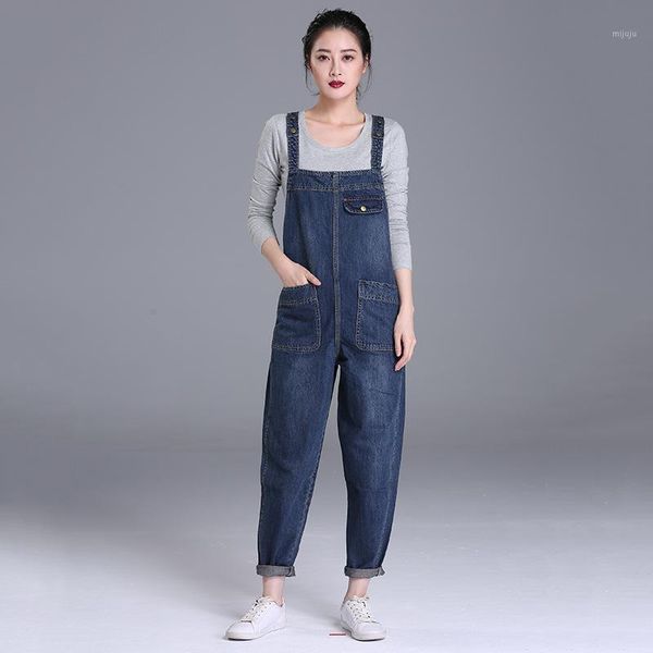 women's plus size denim bib overalls boyfriend cropped denim jeans high waist jumpsuits & playsuits washed romper casual pants1, Blue
women's plus size denim bib overalls boyfriend cropped denim jeans high waist jumpsuits & playsuits washed romper casual pants1, Blue