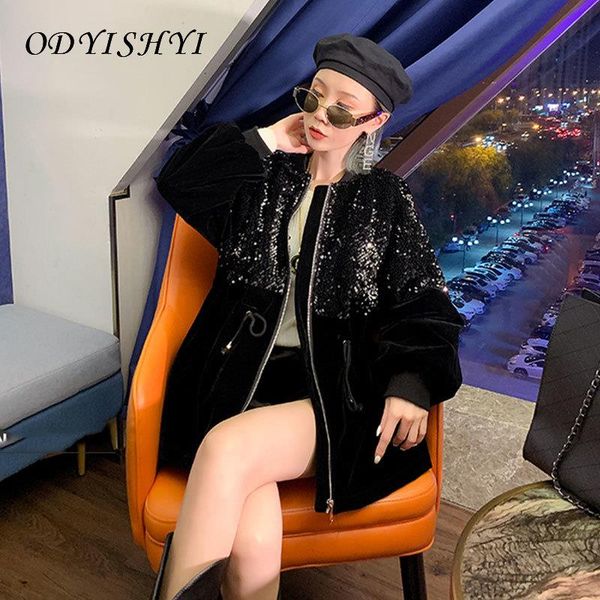 european fashion short industry winter d335 sequins jacket heavy coat 2020 autumn black loose women new ladies stitching outwear fgwhv
european fashion short industry winter d335 sequins jacket heavy coat 2020 autumn black loose women new ladies stitching outwear fgwhv