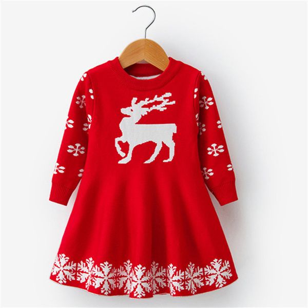 kids dresses for girls long sleeve deer snowflake print dress new year costume princess dress kids christmas clothes vestidos, Red;yellow
kids dresses for girls long sleeve deer snowflake print dress new year costume princess dress kids christmas clothes vestidos, Red;yellow