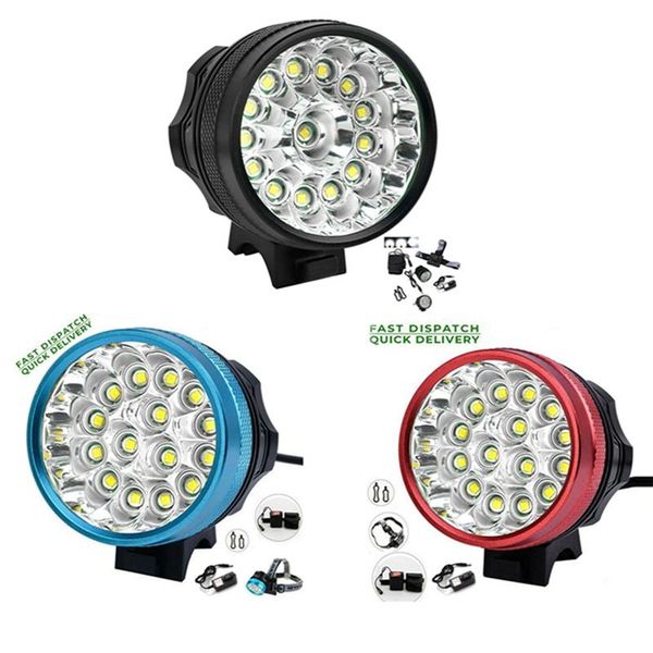 52000lm 15leds t6 bicycle headlight cycling front lamp safety led running headlight bike light for outdoor mountain night riding
52000lm 15leds t6 bicycle headlight cycling front lamp safety led running headlight bike light for outdoor mountain night riding