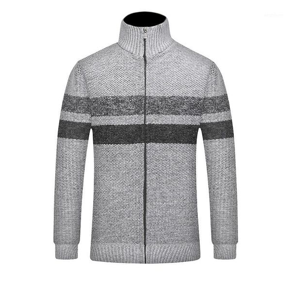 men's sweaters thick cardigan men fashion winter male striped warm autumn brand stand collar coat homme casual slim windproof1, White;black
men's sweaters thick cardigan men fashion winter male striped warm autumn brand stand collar coat homme casual slim windproof1, White;black