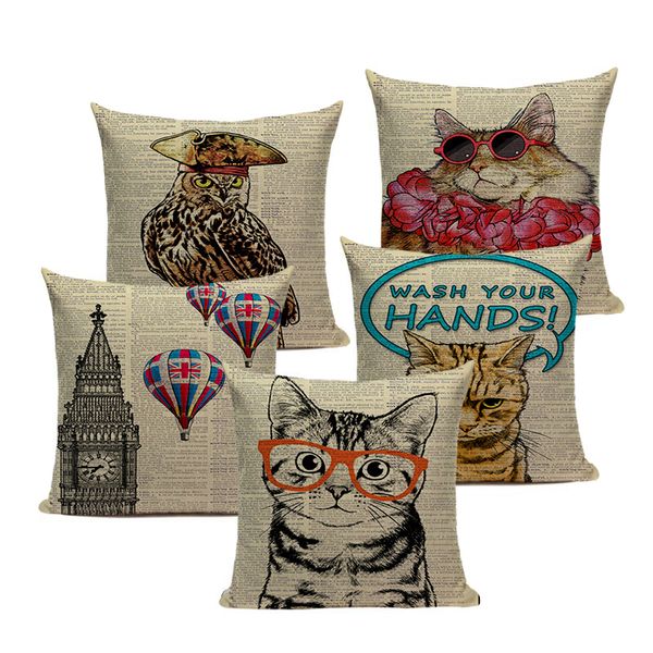 animal fashion print cushion cat night owl dog english bulldog decorative linen cushion covers throw pillows dropshipping
animal fashion print cushion cat night owl dog english bulldog decorative linen cushion covers throw pillows dropshipping