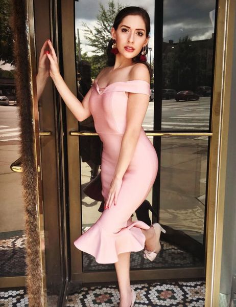 2020 the shoulder off no-back black red pink band ruffles dressed party vkqj, Black;gray
2020 the shoulder off no-back black red pink band ruffles dressed party vkqj, Black;gray
