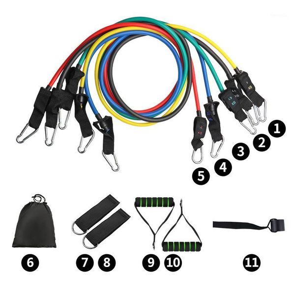 11pcs/set fitness resistance bands tubes yoga pull rope sport fitness gum workout exercise bands gym sport rubber expander1
11pcs/set fitness resistance bands tubes yoga pull rope sport fitness gum workout exercise bands gym sport rubber expander1