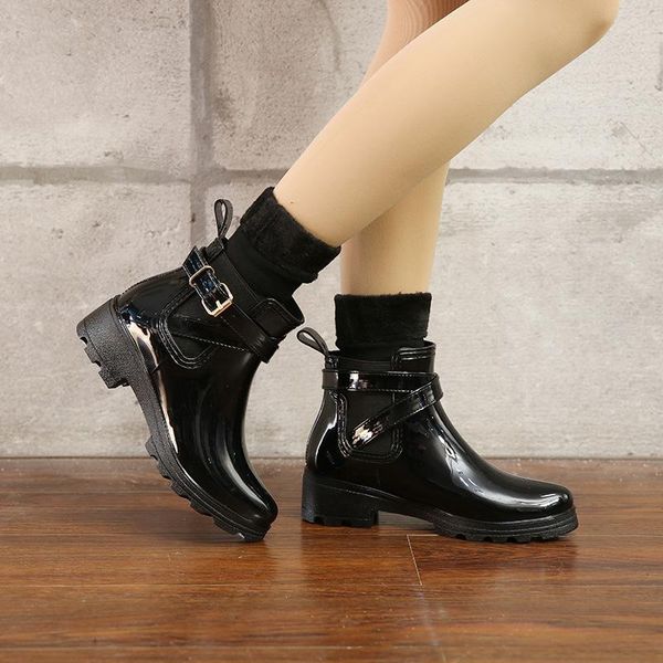 boots 2021 short tube shiny women's ladies pvc elastic rubber shoes u-shaped water accessories rain in the, Black
boots 2021 short tube shiny women's ladies pvc elastic rubber shoes u-shaped water accessories rain in the, Black