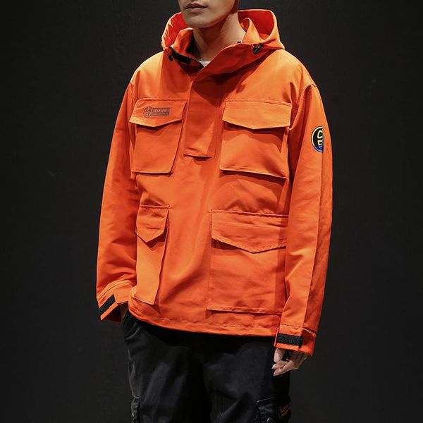 pilot men's new workwear hooded jacket spring and autumn baseball uniform tide card loose pullover front pocket coat male, Black;brown
pilot men's new workwear hooded jacket spring and autumn baseball uniform tide card loose pullover front pocket coat male, Black;brown