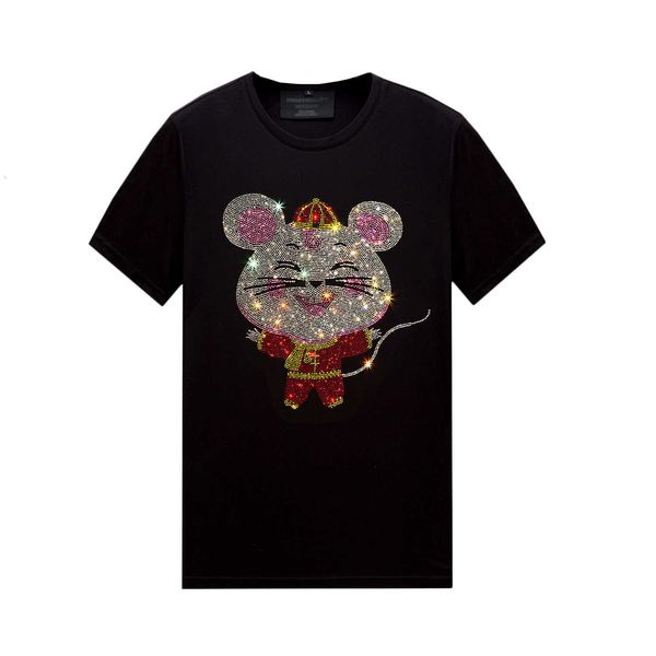 summer casual mens black t shirts short-sleeved rhinestone slim crew neck tee mercerized cotton, multiple styles, White;black
summer casual mens black t shirts short-sleeved rhinestone slim crew neck tee mercerized cotton, multiple styles, White;black