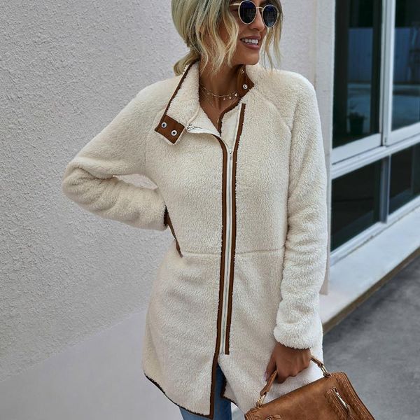 fashion plush women coats elegant casaco feminino oversized women jackets casual harajuku coat woman clothes chaqueta mujer, Black;brown
fashion plush women coats elegant casaco feminino oversized women jackets casual harajuku coat woman clothes chaqueta mujer, Black;brown