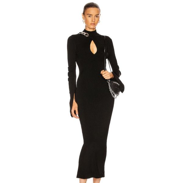 casual dresses ocstrade arrival cut out midi black bandage dress 2021 women long sleeve bodycon evening party, Black;gray
casual dresses ocstrade arrival cut out midi black bandage dress 2021 women long sleeve bodycon evening party, Black;gray