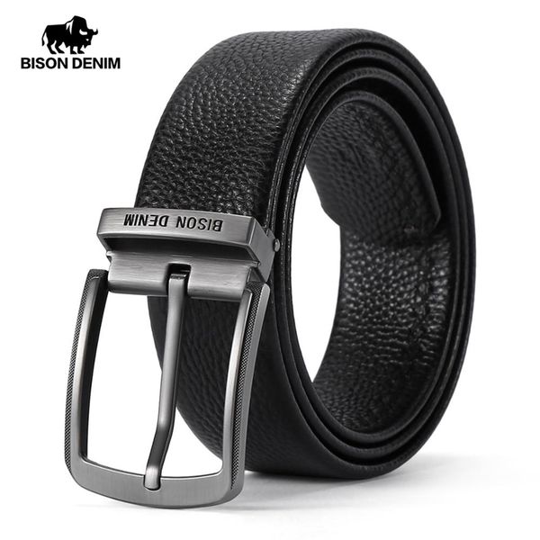 bison denim genuine leather alloy pin buckle luxury brand leather strap belt for men vintage designer belt n71625 220210, Black;brown
bison denim genuine leather alloy pin buckle luxury brand leather strap belt for men vintage designer belt n71625 220210, Black;brown