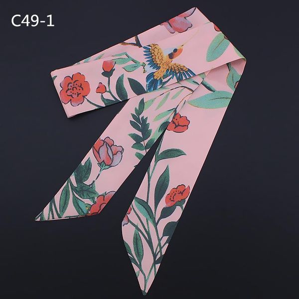 long skinny scarf women silk hair scarfs designer twill ribbon bag handle tie wrap floral print neck scarves for ladies wmtovy lottery2010, Blue;gray
long skinny scarf women silk hair scarfs designer twill ribbon bag handle tie wrap floral print neck scarves for ladies wmtovy lottery2010, Blue;gray