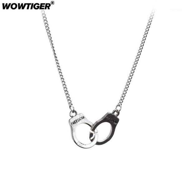 chains wowtiger stainless steel vintage punk letter small handcuffs necklaces for women short chain handcuff necklace jewelry gifts1, Silver
chains wowtiger stainless steel vintage punk letter small handcuffs necklaces for women short chain handcuff necklace jewelry gifts1, Silver