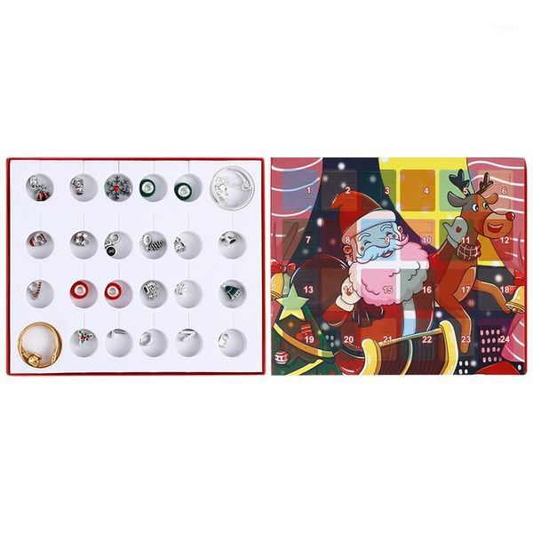 1 set christmas ornament calendar gift box set creative trinkets collections box1 
1 set christmas ornament calendar gift box set creative trinkets collections box1