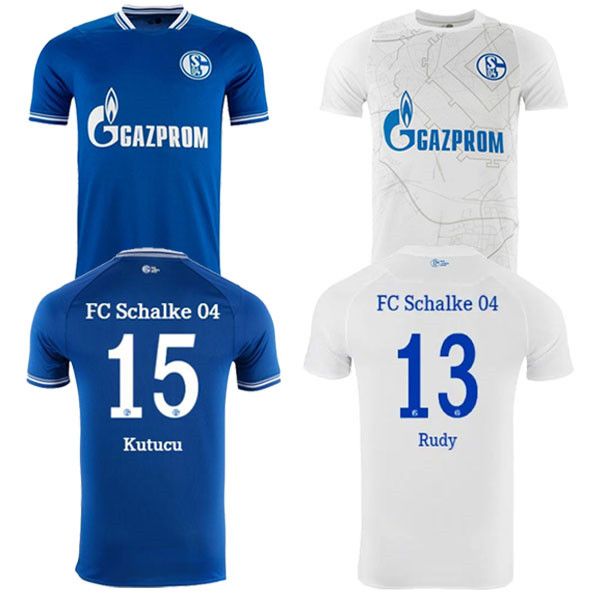 2021 fc schalke 04 home blue soccer jersey #2 mc kennie 20 21 away white soccer shirt #8 serdar #15 kutucu customized men football uniform, Black;yellow
2021 fc schalke 04 home blue soccer jersey #2 mc kennie 20 21 away white soccer shirt #8 serdar #15 kutucu customized men football uniform, Black;yellow