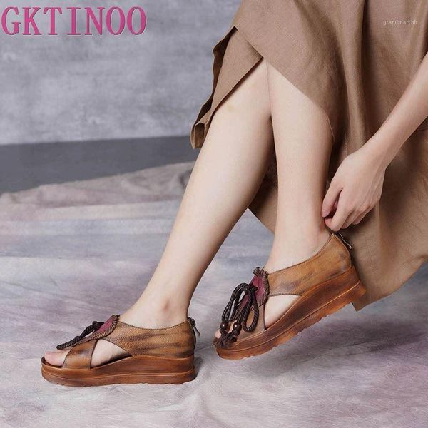 dress shoes gktinoo original summer fashion wedge heels thick sole handmade genuine leather zipper retro comfortable women sandals1, Black
dress shoes gktinoo original summer fashion wedge heels thick sole handmade genuine leather zipper retro comfortable women sandals1, Black