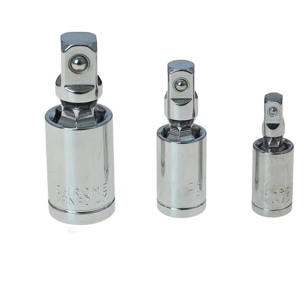 1/4" 3/8" 1/2" wrench socket extension bar adapter 360 rotatable converter universal joint set ratchet angle
1/4" 3/8" 1/2" wrench socket extension bar adapter 360 rotatable converter universal joint set ratchet angle