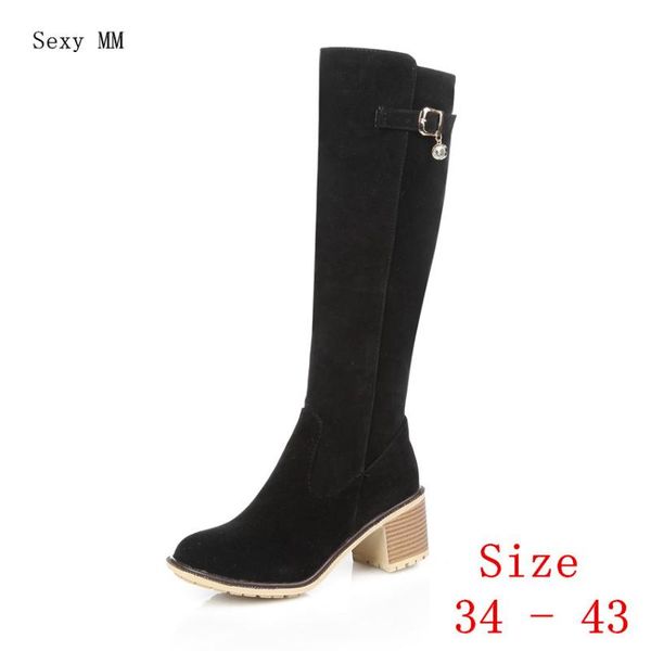 spring autumn women knee high high heel boots heels woman thigh long boots botas plus size 34 - 40 41 42 43, Black
spring autumn women knee high high heel boots heels woman thigh long boots botas plus size 34 - 40 41 42 43, Black