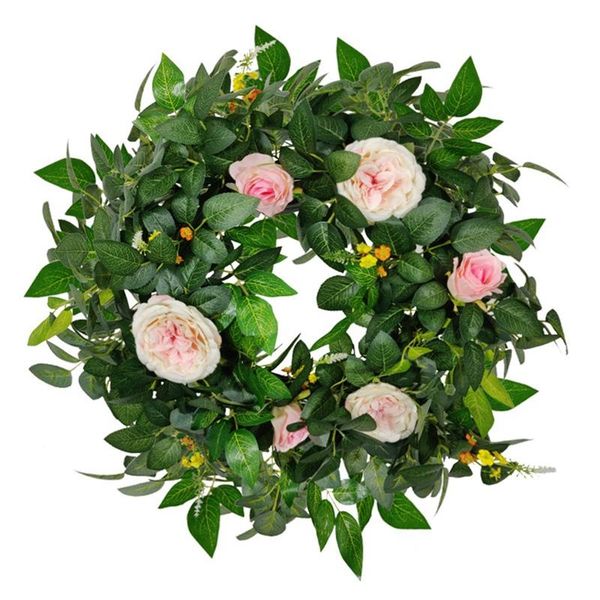 artificial rose flower wreath for front door farmhouse office wall window party wedding home decor
artificial rose flower wreath for front door farmhouse office wall window party wedding home decor
