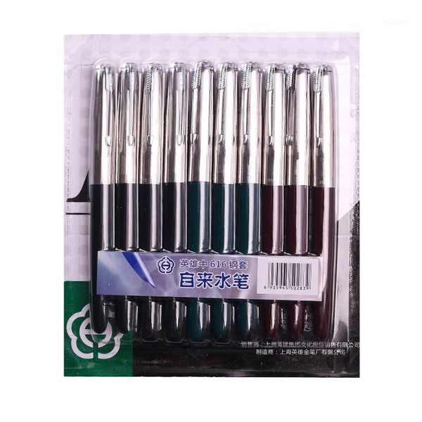 10pcs/pack hero fountain pen 0.5mm hooded nib iraurita ink pens for writing school office supplies1
10pcs/pack hero fountain pen 0.5mm hooded nib iraurita ink pens for writing school office supplies1