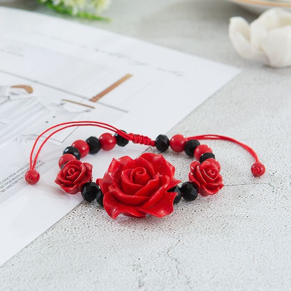 ethnic style creative women's fashion versatile cinnabar bracelet national bracelet gn7oz, Golden;silver
ethnic style creative women's fashion versatile cinnabar bracelet national bracelet gn7oz, Golden;silver