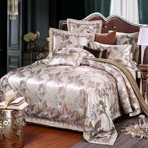 4pcsking bedding set luxury bedding sets cotton jacquard duvet cover bed sheet pillowcase
4pcsking bedding set luxury bedding sets cotton jacquard duvet cover bed sheet pillowcase